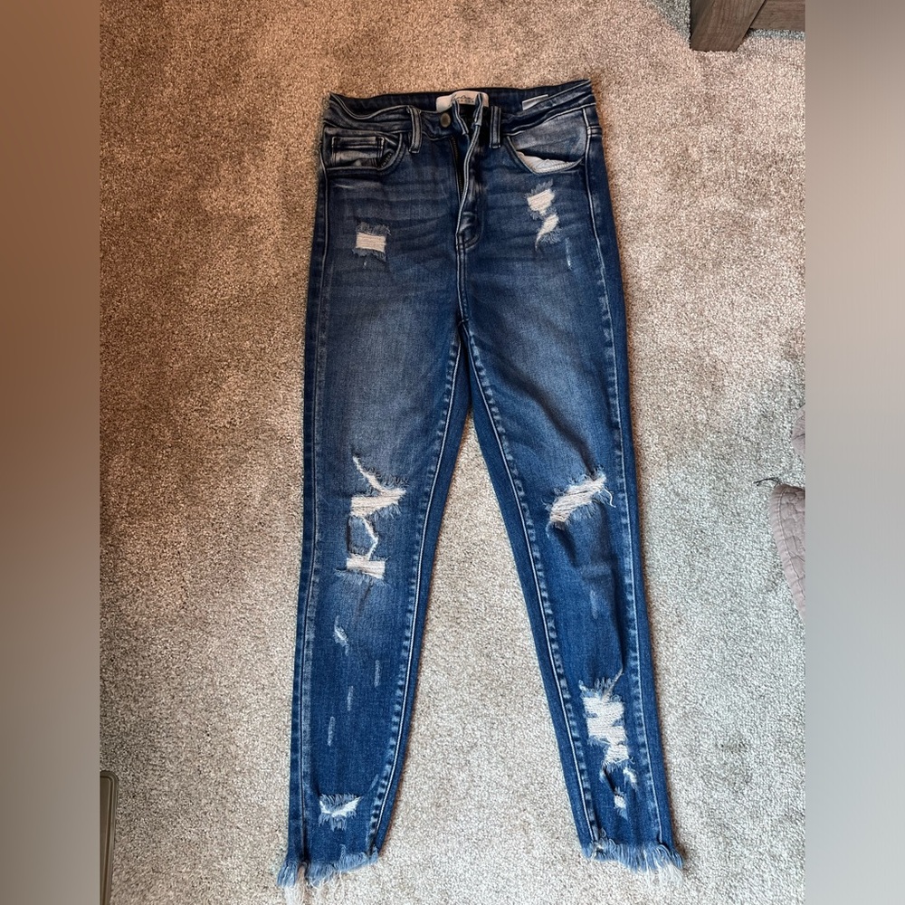 KanCan Signature distressed skinny jeans